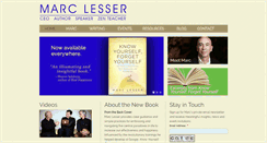 Desktop Screenshot of marclesser.net