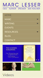 Mobile Screenshot of marclesser.net